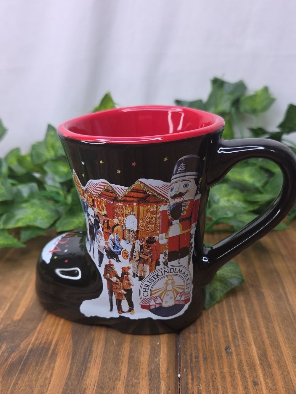 Christkindlmarket. Ceramic Boot Mug. 2024. Collectibles. Like New